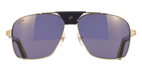 Cartier Buffalo Horn CT0389S 003 1G7 Polarised Sunglasses