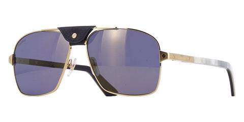 Cartier Buffalo Horn CT0389S 003 1H0 Polarised Sunglasses