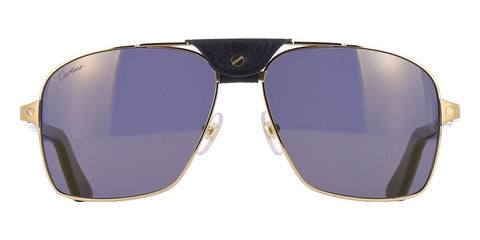 Cartier Buffalo Horn CT0389S 003 1H0 Polarised Sunglasses