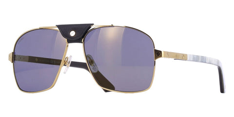 Cartier Buffalo Horn CT0389S 003 9A9 Polarised Sunglasses