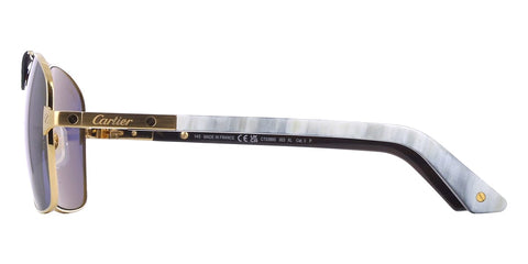 Cartier Buffalo Horn CT0389S 003 9A9 Polarised Sunglasses