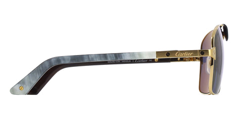 Cartier Buffalo Horn CT0389S 003 5JN Polarised