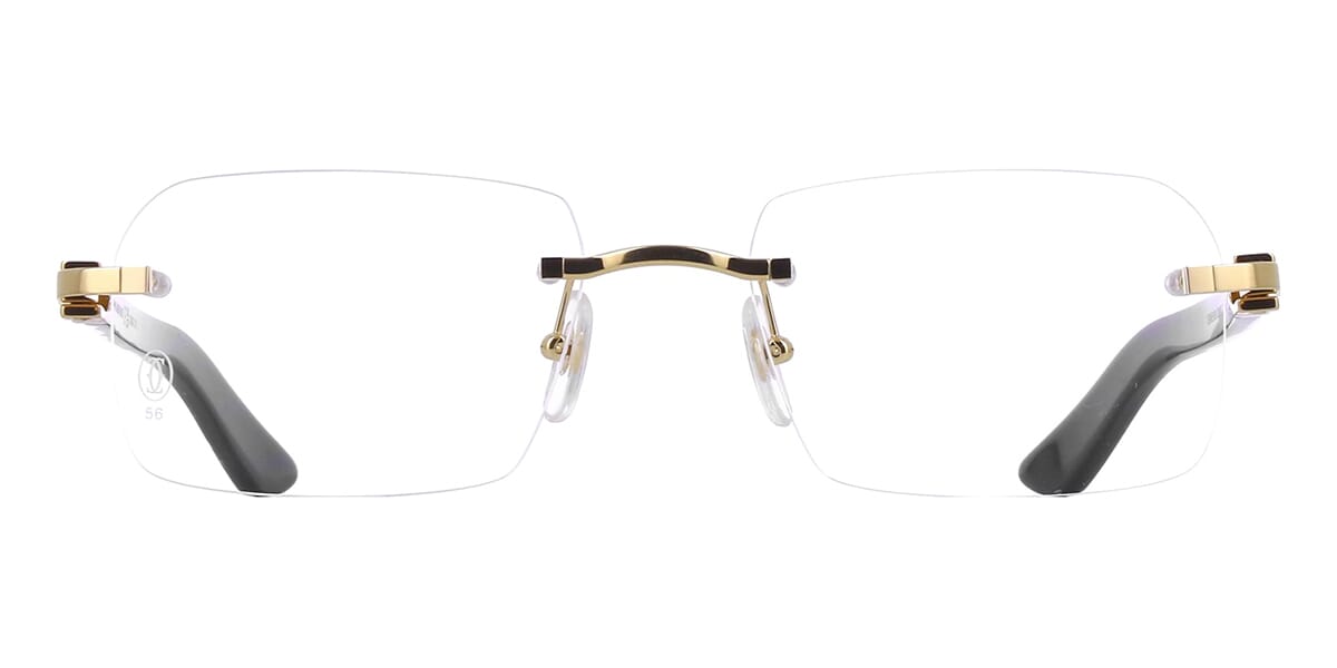 Cartier Buffalo Horn CT0453O 001 9KG Glasses