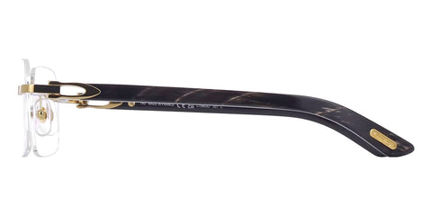 Cartier Buffalo Horn CT0453O 001 9KG Glasses