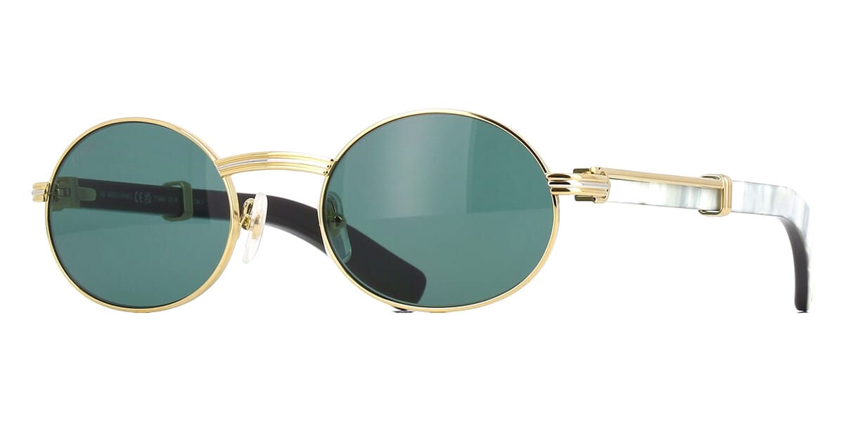 Cartier Buffalo Horn CT0464S 003 3JK Sunglasses
