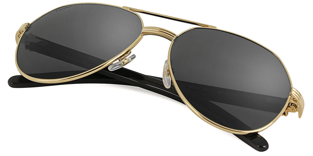 Cartier Buffalo Horn CT0272S 001 Polarised