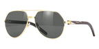 Cartier Buffalo Horn CT0272S 001 Polarised