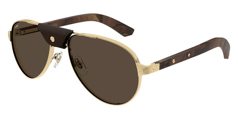 Cartier CT0495S 004 polarised Sunglasses