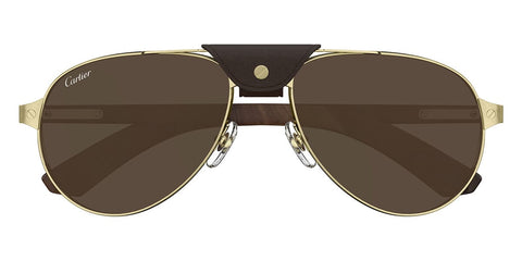 Cartier CT0495S 004 polarised Sunglasses