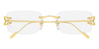 Cartier CT0605O 001 Solid 18k Gold Glasses