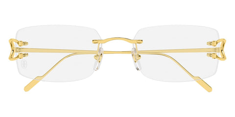 Cartier CT0605O 001 Solid 18k Gold Glasses