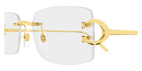 Cartier CT0605O 001 Solid 18k Gold Glasses