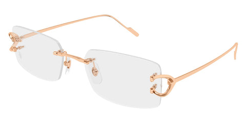 Cartier Piccadilly CT0605O 003 Solid 18k Gold Glasses
