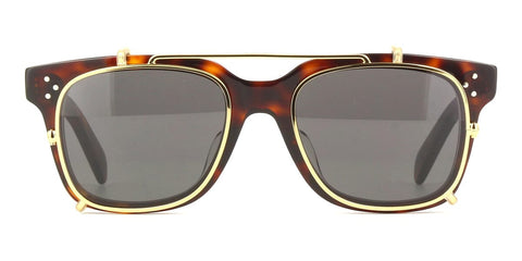 Celine CL40268U-CL 52A with Clip-On Glasses