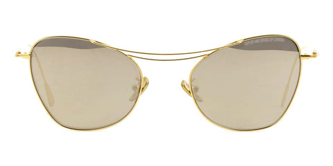 Cutler and Gross 1307 GPL-02 Gold Sunglasses