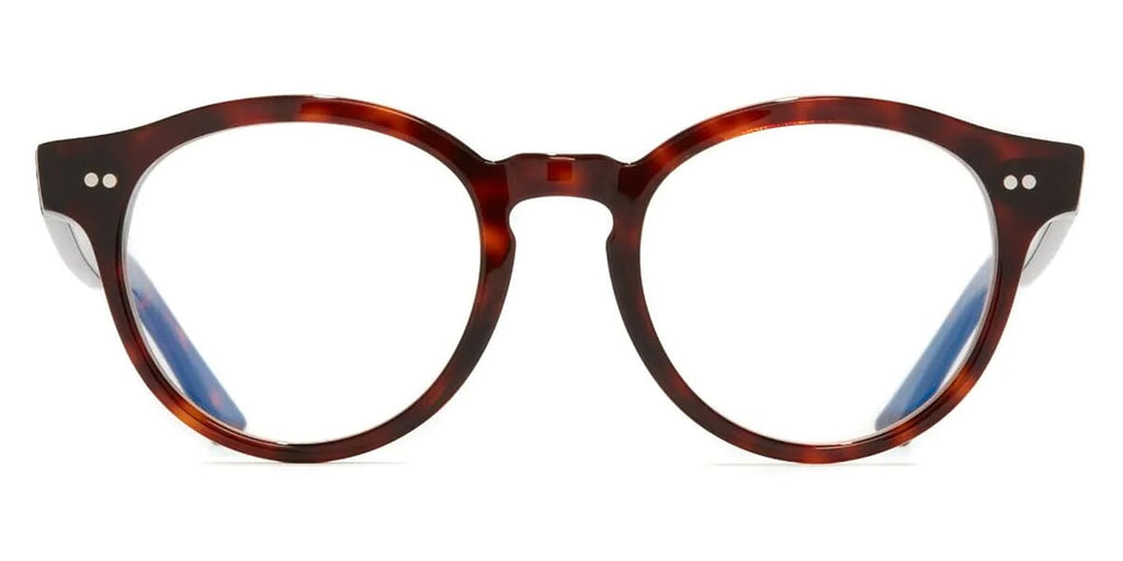 Cutler and Gross 1378 14 Dark Turtle with Blue Control Glasses