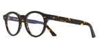Cutler and Gross 1378 16 Black on Havana with Blue Control Glasses