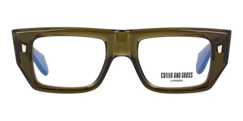 Cutler and Gross 1413 03 Olive Glasses