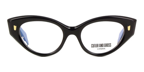 Cutler and Gross 1417 01 Black Glasses