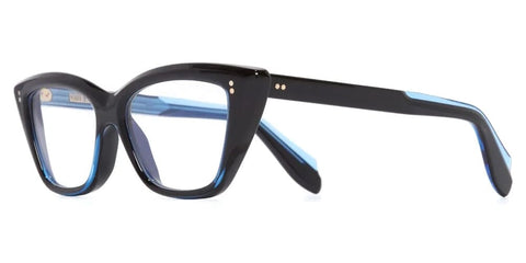 Cutler and Gross 9241 01 Blue on Black Glasses