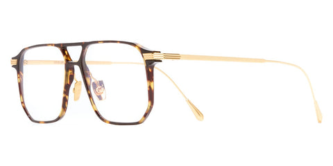 Cutler and Gross Aurum 0006 02 Havana 24kt Gold Glasses