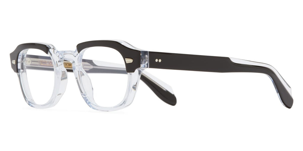 Cutler and Gross 1420 01 Black On Crystal Glasses