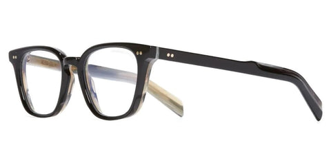 Cutler and Gross GR05 01 Black on Horn Glasses