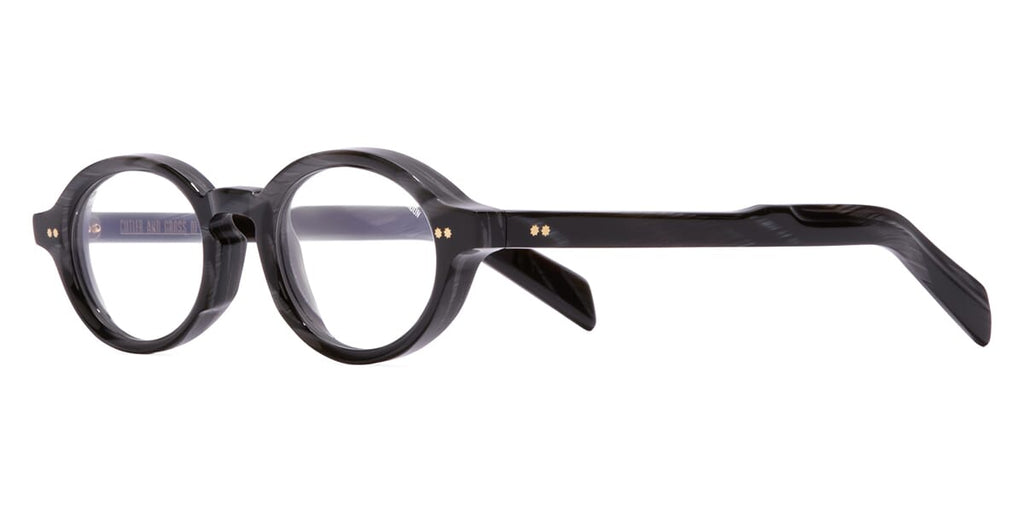 Cutler and Gross Graham GR13 01 Black Horn Glasses