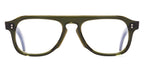 Cutler and Gross Graham CGOP GR14 03 Olive Glasses