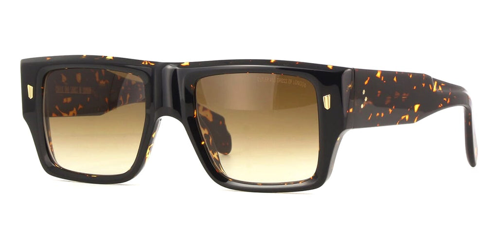 Cutler and Gross Sun 1414 02 Black on Havana Sunglasses