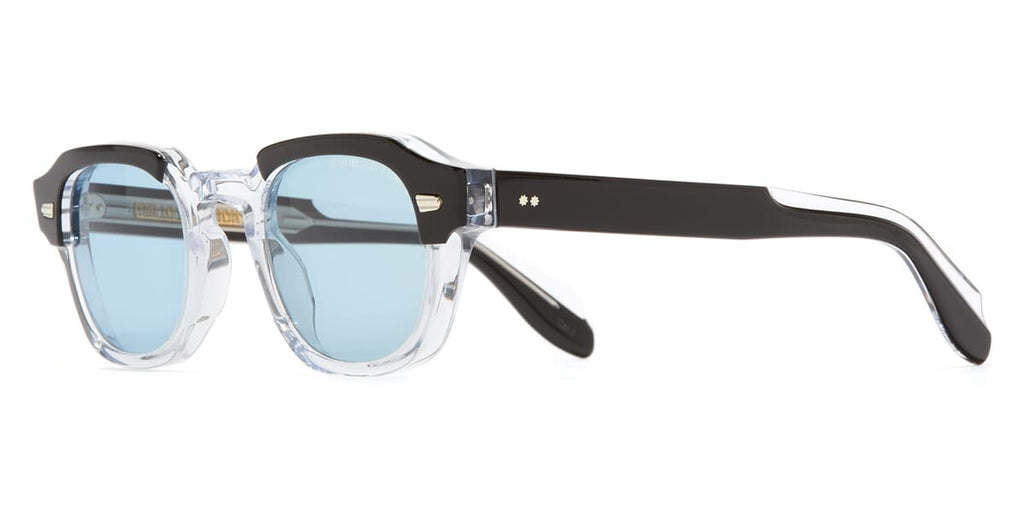 Cutler and Gross Sun 1420 01 Black On Crystal Sunglasses