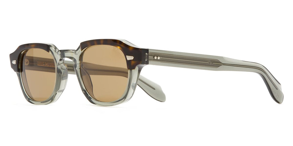Cutler and Gross Sun 1420 03 Havana On Grey Sunglasses