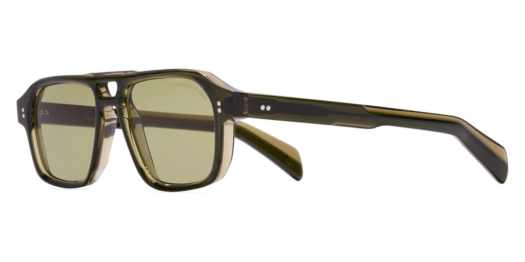Cutler and Gross Sun Graham CGSN GR15 03 Olive Sunglasses