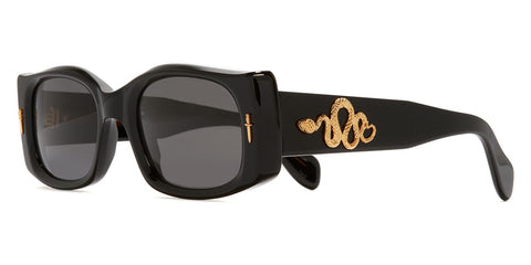 Cutler and Gross Sun x The Great Frog Diablo Limited Edition GFLE010 01 Black with Gold Snake Sunglasses