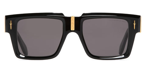 Cutler and Gross Sun x The Great Frog Flex 020 01 Limited Edition Black 24kt Gold Sunglasses