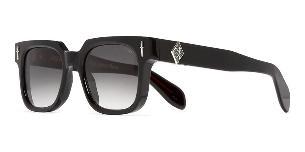 Cutler and Gross Sun x The Great Frog Lucky Diamond II GFSN007 01 Black Sunglasses