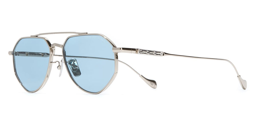 Cutler and Gross Sun x The Great Frog Lynott 017 02 Silver with Bones Sunglasses