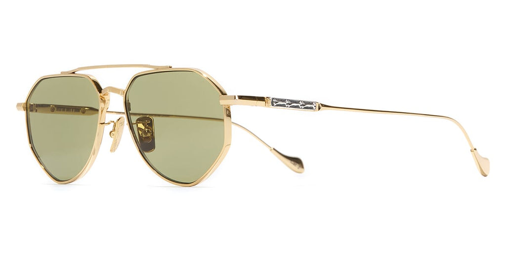 Cutler and Gross Sun x The Great Frog Lynott 017 03 Limited Edition Gold with Bones Sunglasses