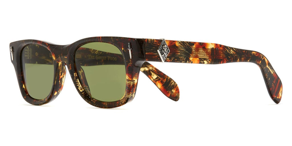 Cutler and Gross Sun x The Great Frog Phantom Lucky Diamond GFSN013 02 Brush Stroke Sunglasses