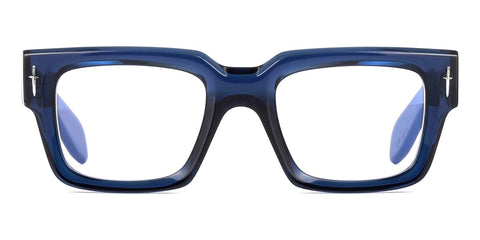 Cutler and Gross X The Great Frog Titan GFOP014 03 Deep Blue Crystal Glasses