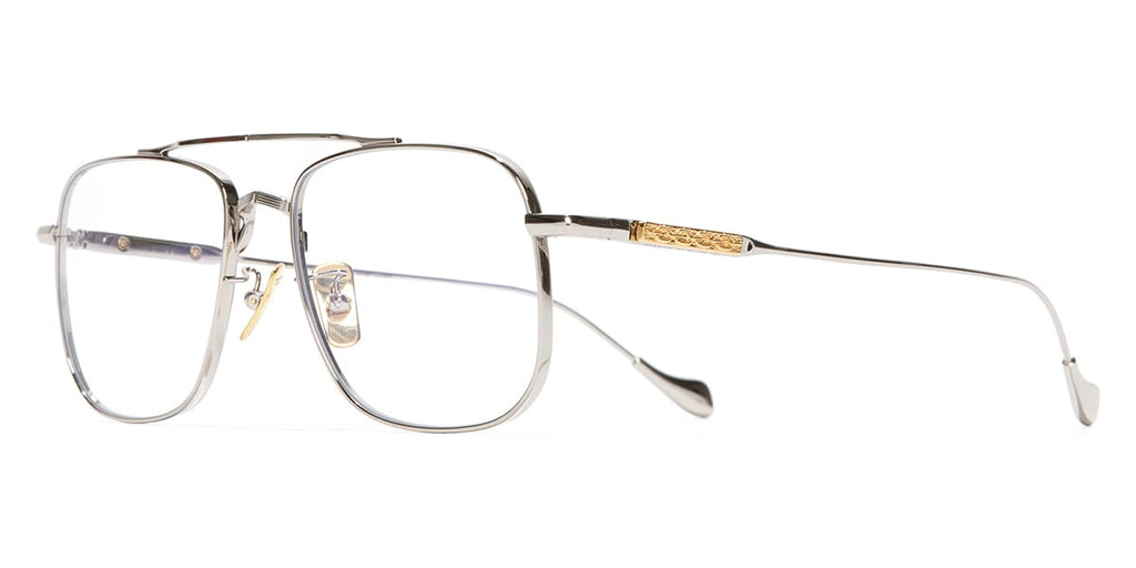 Cutler and Gross x The Great Frog Richards 019 01 Limited Edition Silver with Bones Glasses