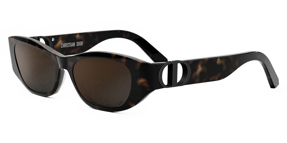 Dior 30Montaigne S9U 20A5 Sunglasses | Havana Oval Sunglasses - Pretavoir