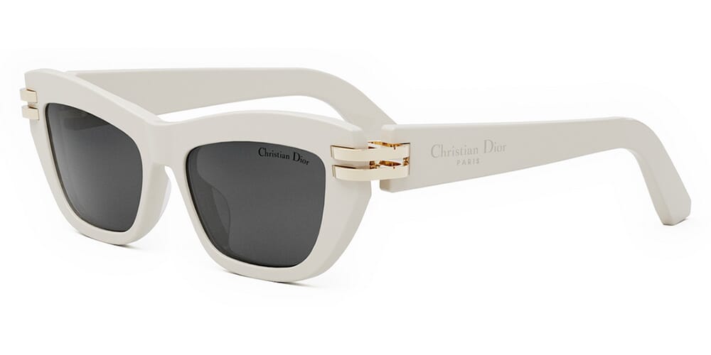 Dior Cdior B2U 95A0 Sunglasses White Cat Eye Sunglasses Pretavoir