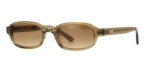 DMY Studios Margot DMYSUN13TO Transparent Olive Sunglasses