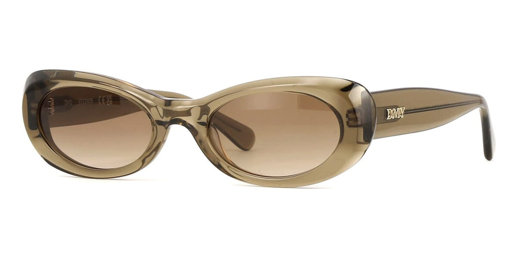 DMY Studios Naomi DMYSUN14TO Transparent Olive Sunglasses