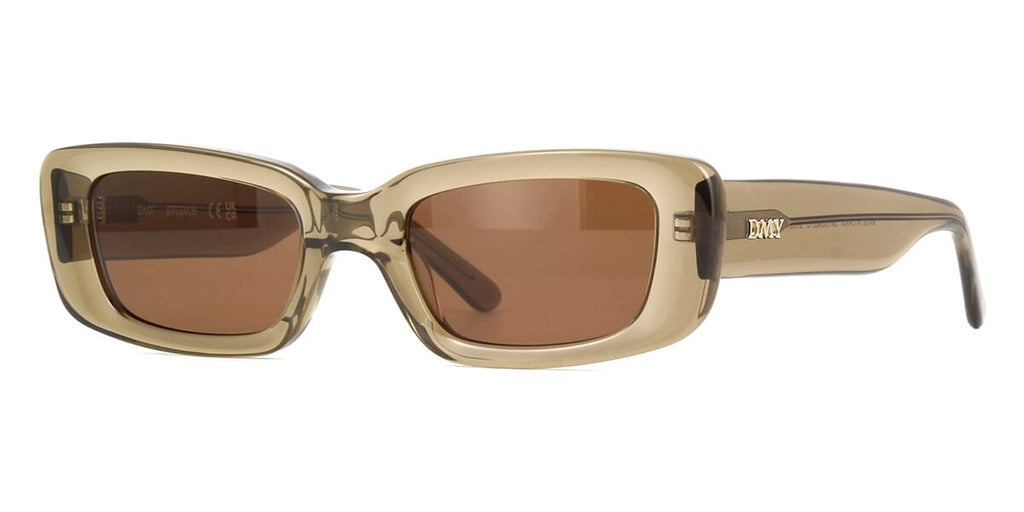 DMY Studios Preston DMYSun02TO Transparent Olive Sunglasses