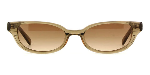 DMY Studios Romi DMYSUN11TO Transparent Olive Sunglasses