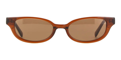 DMY Studios Romi DMYSUN11TRU Transparent Rust Sunglasses