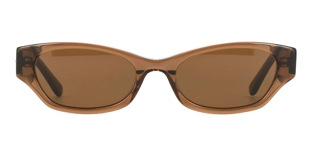 Dmy Studios Suki DMYSUN18STBR Transparent Brown Sunglasses - Pretavoir