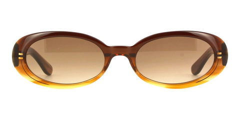 DMY Studios Valentina DMYSUN04GB Gradient Brown Sunglasses